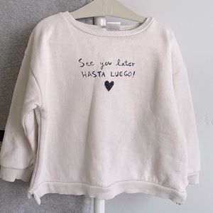 Hasta luego sweatshirt